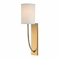 Hudson Valley Colton 1 Light Wall Sconce 731-AGB